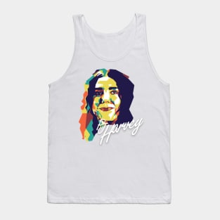 PJ Harvey: Iconic Musician WPAP Tank Top